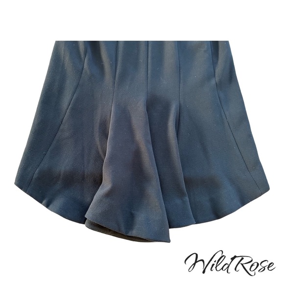 BYRON LARS Black Salsa Fishtail Designer Dress SZ 8 - Picture 8 of 10